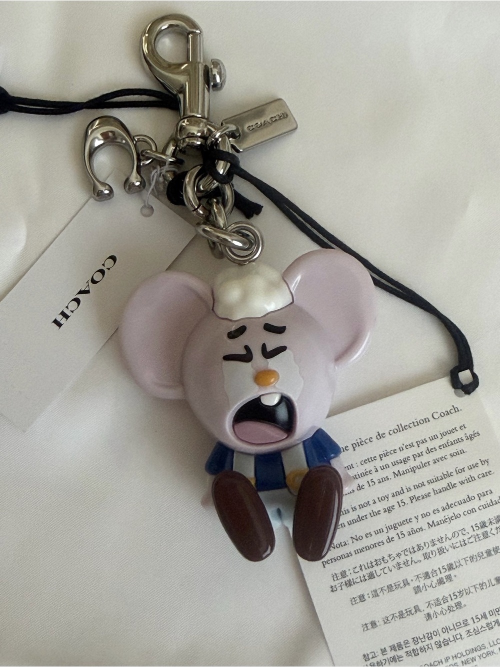 Coach | Brain Dead Kachi Mouse Bag Charm NWT - Picture 4 of 11